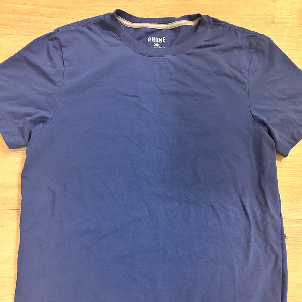 Rhône element tee in blue quartz